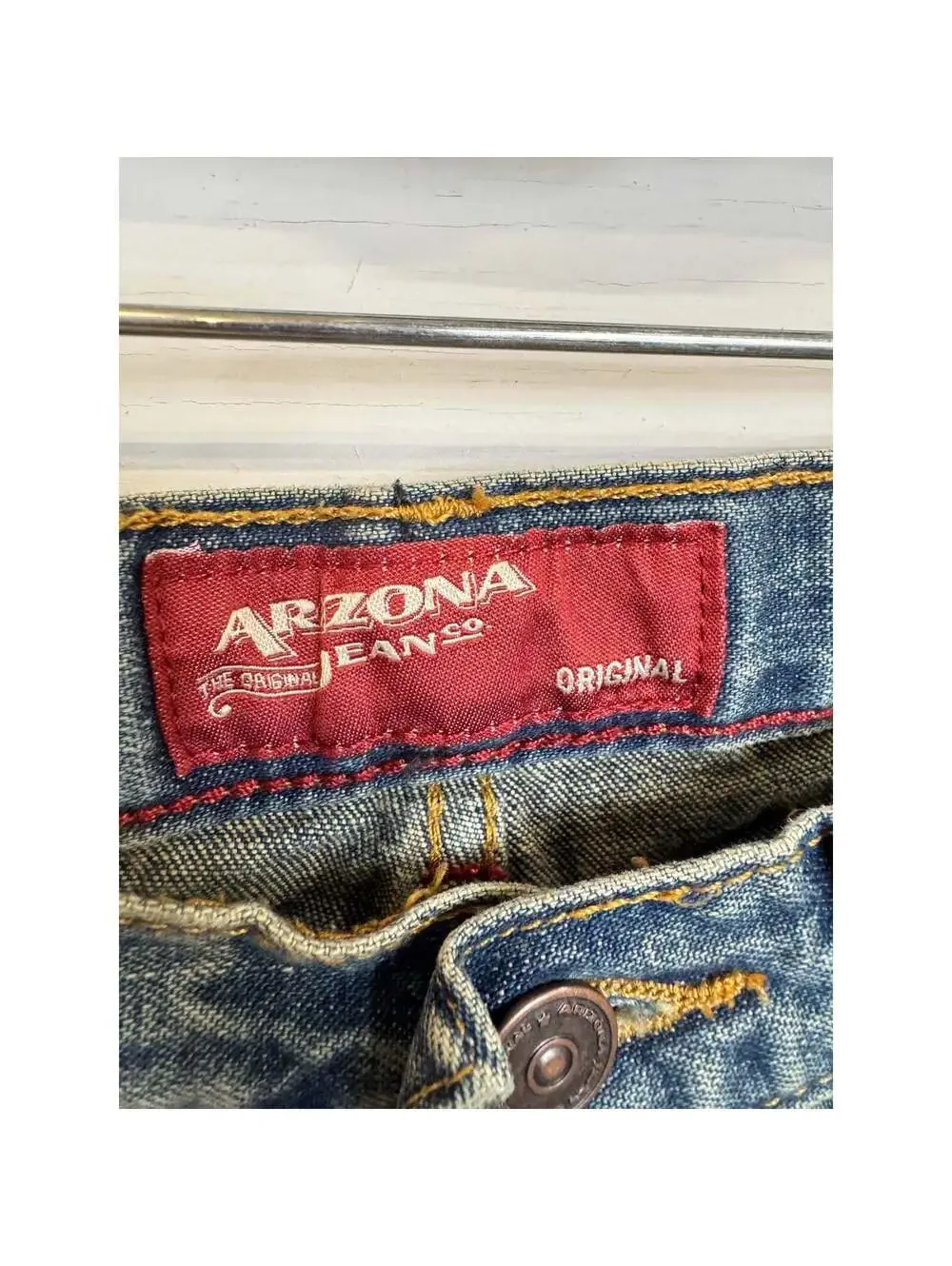 Arizona Straight Cut Jeans Boy's Size 10 Husky